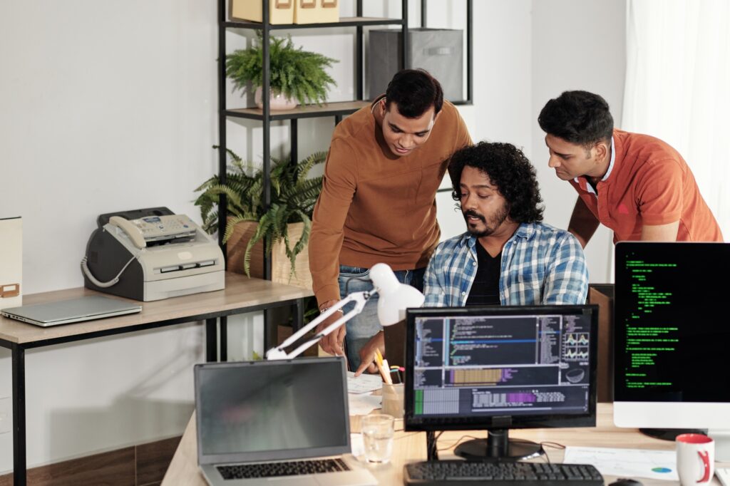 Lead Developer Managing Team