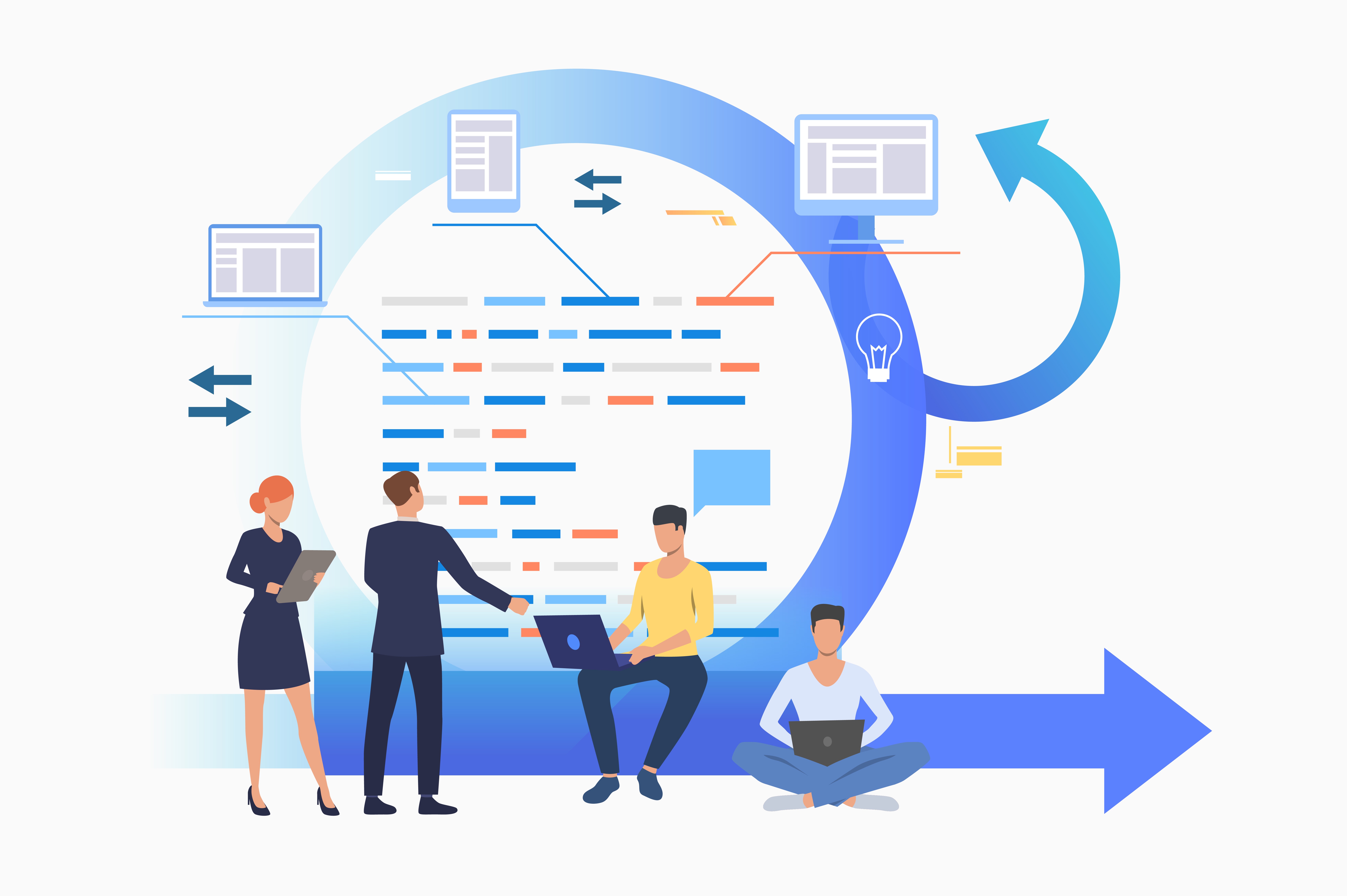 What is an integrated staffing system?