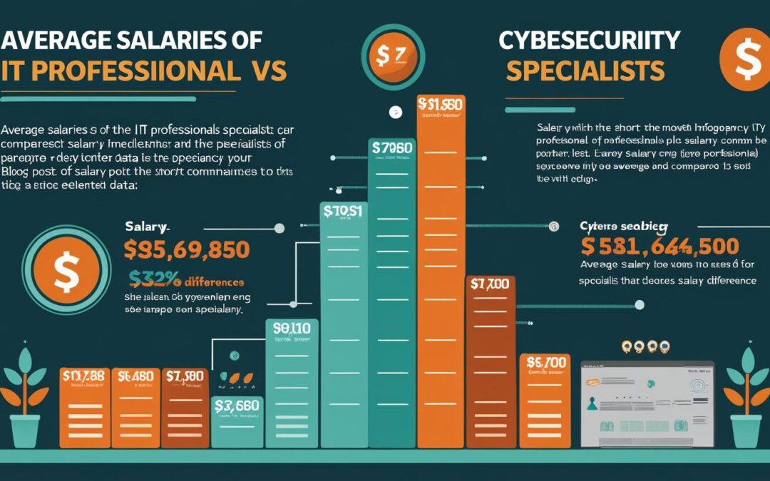 What is the difference in pay between IT and Cyber Security?