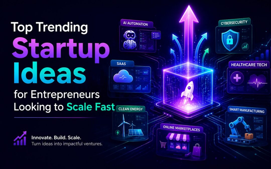 Top Trending Startup Ideas for Entrepreneurs Looking to Scale Fast