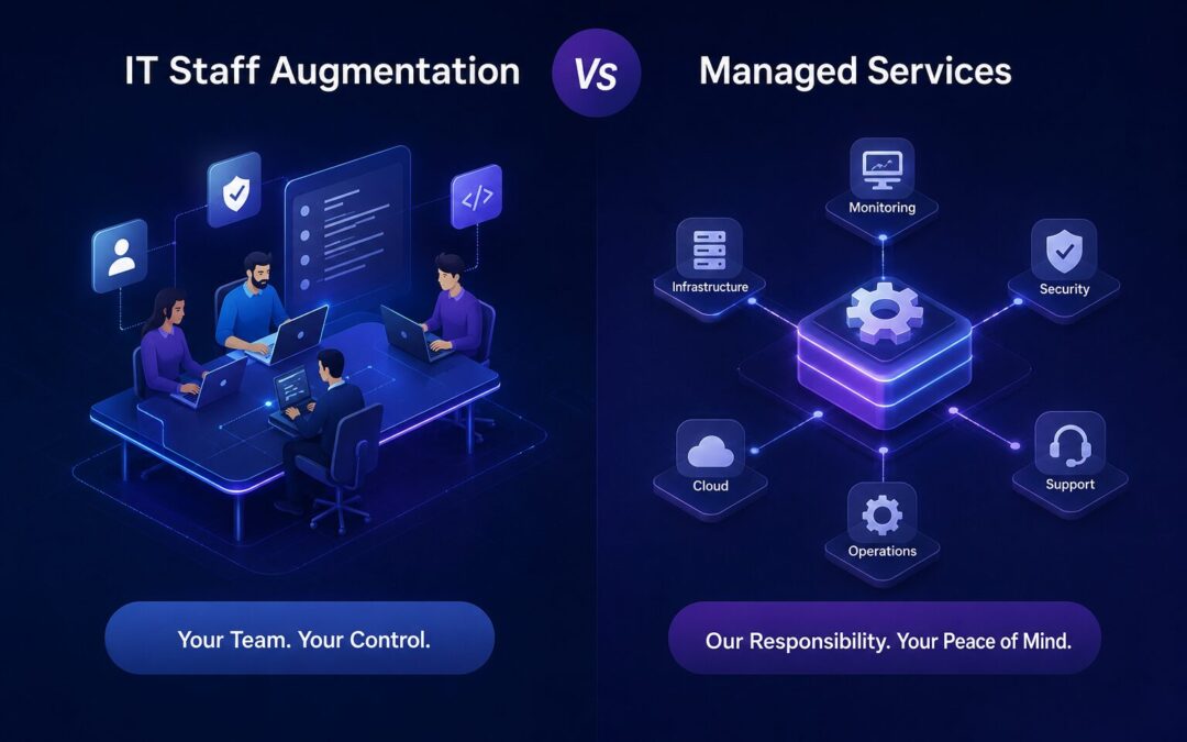 IT Staff Augmentation vs. Managed Services: Which Workforce Model Is Right for Your Technology Project?